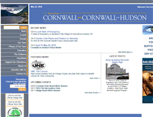 Tablet Screenshot of cornwall-on-hudson.com